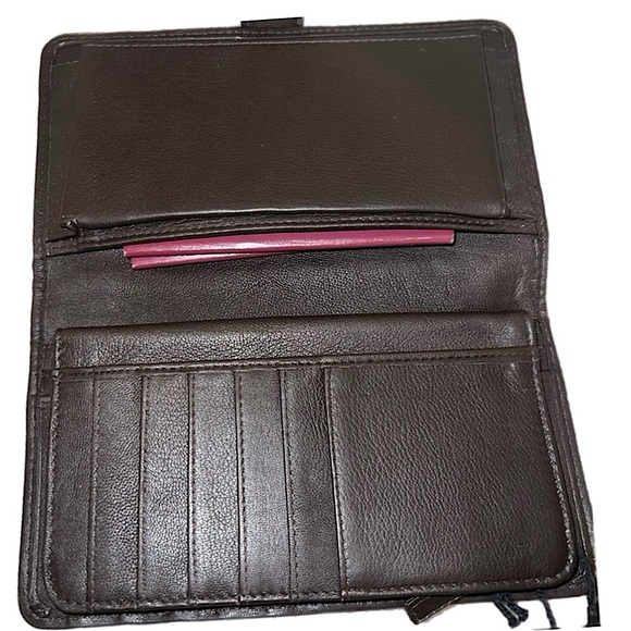 Myra Bag Western Leather Cowhide Sapphire Wallet Cowgirl - Picture 7 of 10